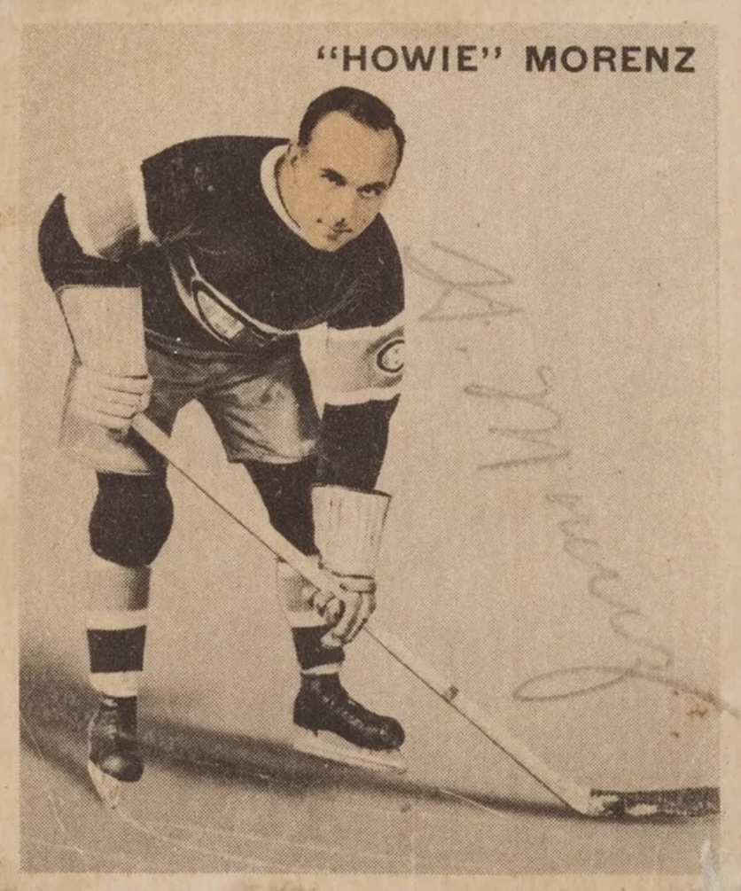 Howie Morenz 1933 World Wide Gum